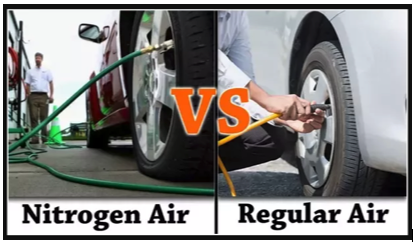 nitrogen vs air